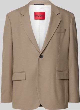 HUGO BOSS Sakko mit Brustleistentasche Modell Karlo in Hellbraun, Gr&ouml;&szlig;e 48