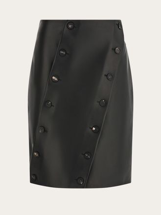 Ferragamo Women Nappa skirt Black