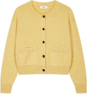 STUDIO TOMBOY Cardigan girocollo - Giallo