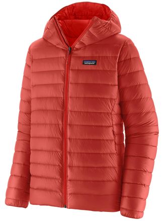 Patagonia Red Down Hoodie Hoody Down Hoodie