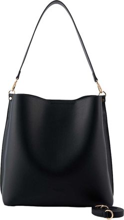 Seidenfelt Manufaktur Alunda Hobo Shoulder Bag Matt Black