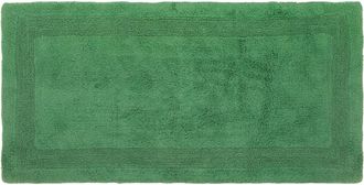 KASANOVA Tappeto Bagno In Ciniglia 60x110 Cm - Blu, Morbidissimo, Assorbente, Lavabile In Lavatrice, Design Con Strisce Gradient