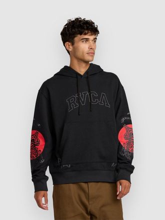 Rvca Tiger Sun Hoodie schwarz