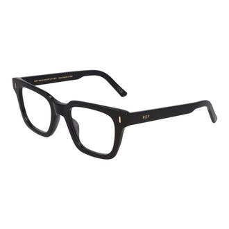 Retro Superfuture Glasses, unisex, Black, 51 MM, Square Frame Eyeglasses Model 79