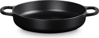 LE CREUSET Signature Enamel Cast Iron Everyday Pan in Licorice at Nordstrom