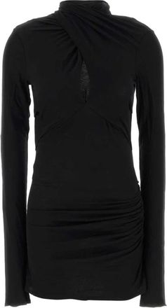 Entire studios Gres Top - Dames - Blouses - Zwart - M - Katoen - Overhemden