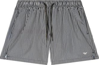 Emporio Armani Gestreepte zwemshorts - Heren - Strandmode - Grijs - S - Badmode