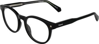 Polaroid Ronde Brilmonturen - unisex - Brillen - Zwart - ONE Size - Accessoires