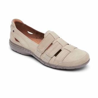 Cobb Hill Womens Penfield Fisherman Shoes In Dove