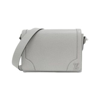 Louis Vuitton Pre-owned Taiga Calf Shoulder Bag - Heren - Pre-owned - Grijs - Maat: ONE Size Leer