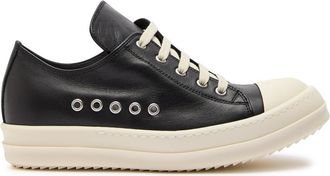 Rick Owens Leather Sneakers - Black - 38 (IT38 / UK5)
