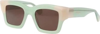 Jacquemus Baci Zonnebrillen - Dames - Zonnebrillen - Groen - ONE Size - Accessoires
