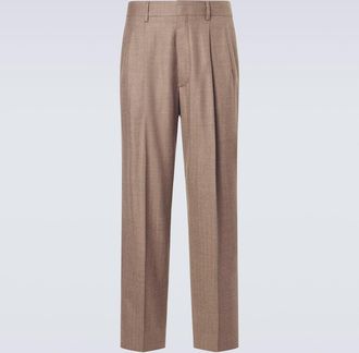 Loro Piana Buxton virgin wool straight pants