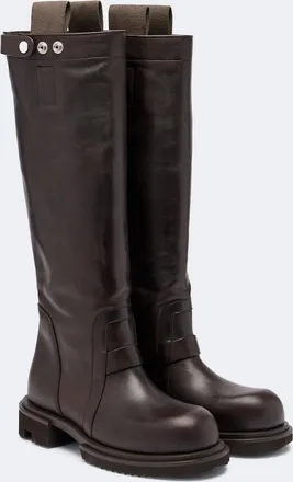 Rick Owens Gabe leather knee-high boots