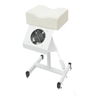 OEM Taburete De Pedicura, Altura Regulable, Estructura Estable, Blanco