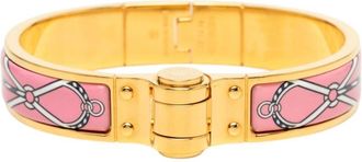 Herm&egrave;s Pre-owned Hermes Narrow Charniere Uni Enamel Bracelet Ladies CY6TS3LRQH8033LE