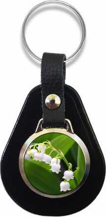 Generic Lily Of The Valley Fob Keyring Birthday Gift R356