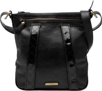 Burberry Pre-owned Cross Body Bags, female, Black, Size: ONE SIZE Pre-owned Vintage Crossbody Bag