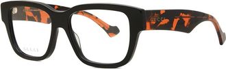 Gucci Demo Square Mens Eyeglasses GG1428O 006 55
