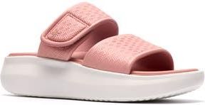 Clarks Solevana Star Platform Slide Sandal in Dusty Pink at Nordstrom Rack, Size 10