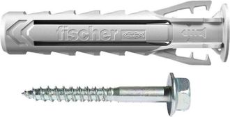 Fischer Tassello Nylon Con Vite sx Plus-bm &Oslash; 14 X 70 - Vite 10 X 80 Mm