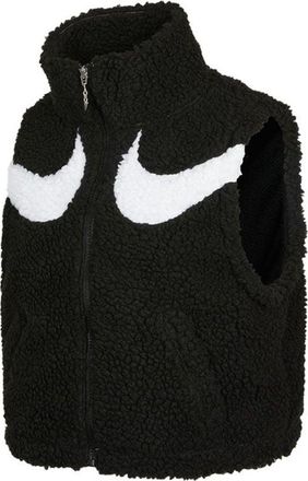 Nike (WMNS) Nike Athleisure Casual Sports Stay Warm Stand Collar Vest Black DH1092-010