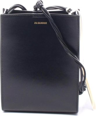Jil Sander Tangle Small Leather Shoulder Bag