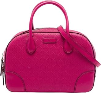 Gucci Pre-owned Bright Satchel - - Pre-owned - Donna - Rosa - ONE SIZE