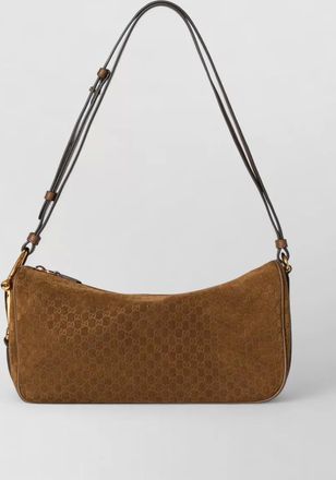 Gucci shoulder bag adjustable strap gold tone hardware