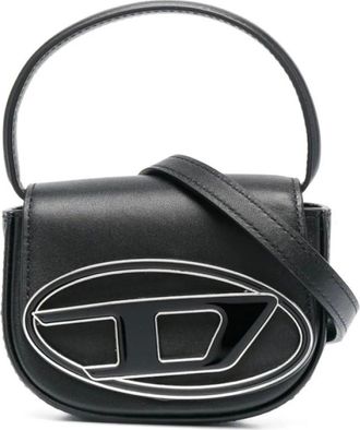 Diesel Tassen, Dames, Zwart, ONE Size, Leer, Tas Diesel
