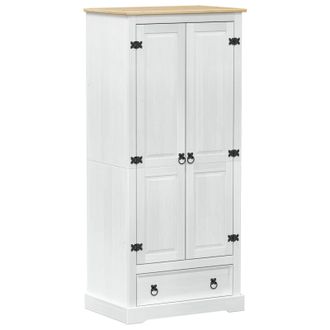 vidaXL Armarios Con Caj&oacute;n 76 X 50 X 170 Cm Madera De Pino Macizo Vidaxl