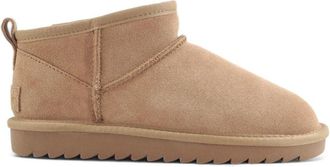 Colors Of California Korte Winterlaars - Dames - Winterlaarzen - Bruin - 40 EU - Wol - Schoenen