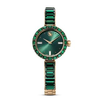 Swarovski Analoog Horloge - Dames - Accessoires - Groen - Maat: ONE Size