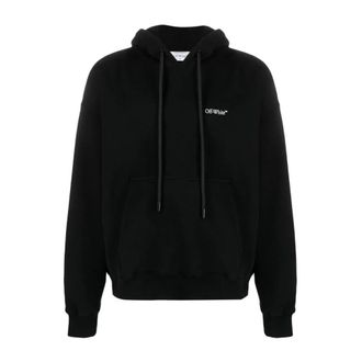 Off-white Hoodies, male, Black, S, Lunar Arrow Skate Hoodie