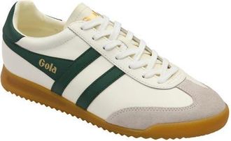 Gola Torpedo Sneaker in Off White/Evergreen at Nordstrom, Size 10.5