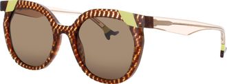 Face &agrave; Face Sunglasses Red