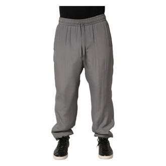 Dolce & Gabbana Jogger Trousers - male - Dolce & Gabbana - Sweatpants - Gray - M - Trousers