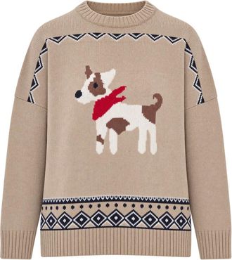 Max Mara Pavidi Punto Milano - Knitwear - Mujer - Beige - S