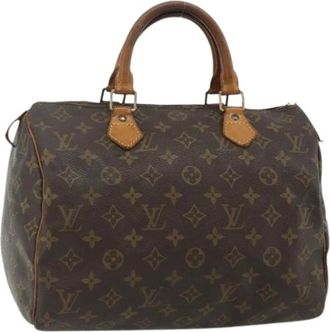 Louis Vuitton Pre-owned Handbags, female, Brown, Size: ONE SIZE Pre-owned Speedy 30 Handbag