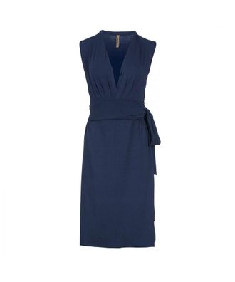 Móveis Conquista Womens Sleeveless Empire Line Dress in Navy - Size EU 40 (Womens)