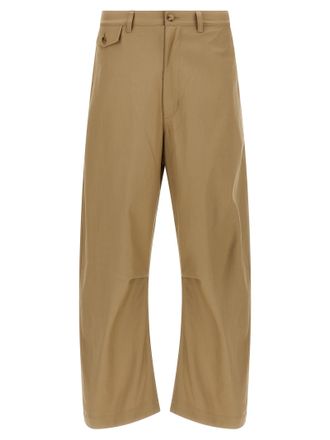 Comme Des Gar&ccedil;ons Beige Cotton Casual Mens Pants