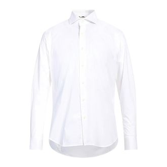 Aquascutum Formal Shirts, male, White, Size: 5XL Camicia