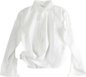 Yohji Yamamoto Mujer, Blusas y Camisas, Blanco, Talla: M