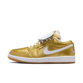 Nike Jordan Womens Air Jordan 1 Low Shoes in Brown | IR2304-703