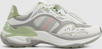 Gucci Womens Gucci 2.0 Sneaker, Grey, Fabric