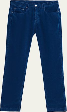 Massimo Alba Mens Alung Baby Corduroy Five-Pocket Pants