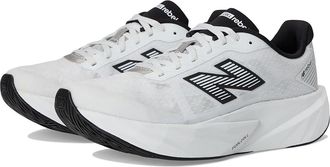 New Balance FuelCell Rebel v5 Mens Running Shoes White/Black/Silver Metallic : 11.5 D - Medium, Textile