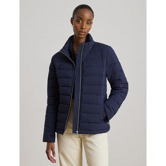 Ralph Lauren Korte donsjas met opstaande kraag