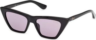 Guess Zonnebril - unisex - Zonnebrillen - Zwart - 46 MM - Accessoires