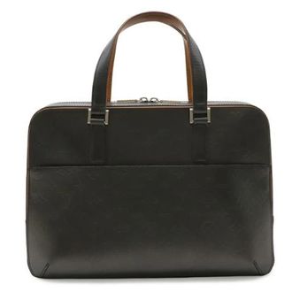 Louis Vuitton Pre-owned Handbags, female, Black, Size: ONE SIZE Pre-owned Monogram Mat Briefcase